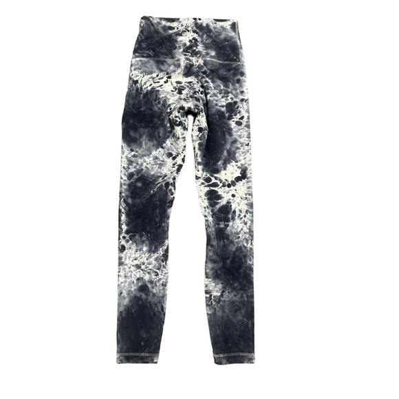 Lululemon Wunder Under High-Rise Tight 25"  in Marble Dye Classic Navy - size 0 - Picture 5 of 10